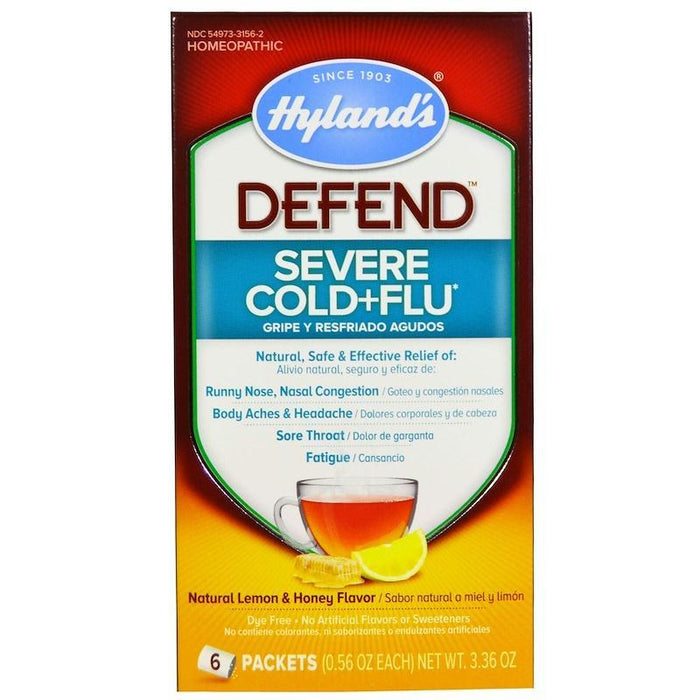 Hyland: Defend Severe Cold And Flu, 6 Packs