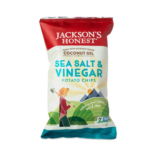 Jackson's Honest: Sea Salt & Vinegar Potato Chips, 5 Oz