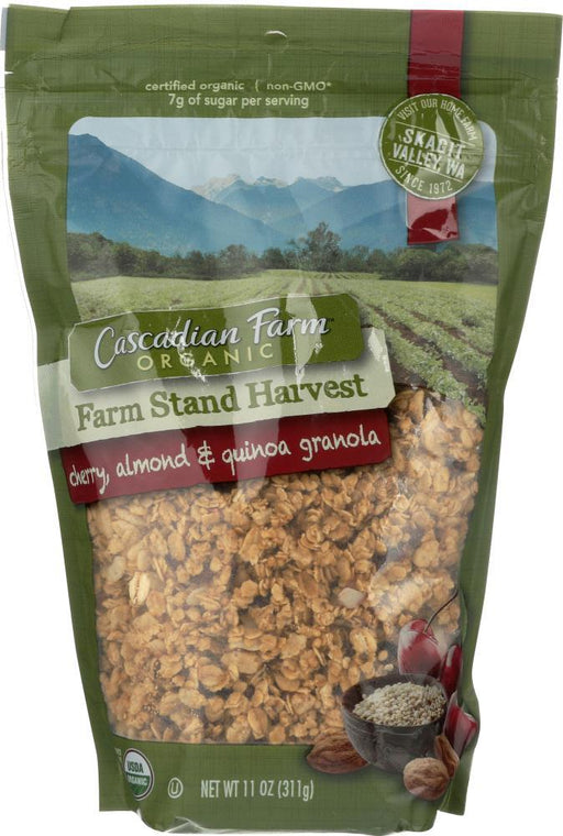 Cascadian Farm: Farm Stand Harvest Cherry, Almond & Quinoa Granola, 11 Oz