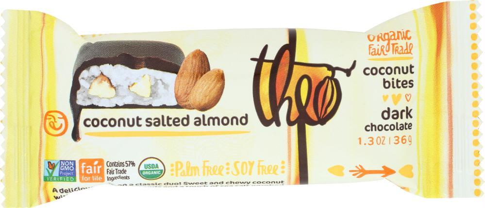 Theo Chocolate: Choc Coconut Bite Almnd (1.300 Oz)