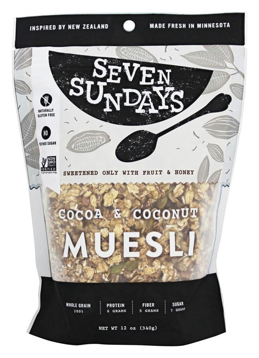 Seven Sundays: Muesli Cocoa Coconut, 12 Oz