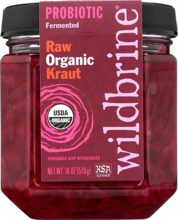 Wildbrine: Sauerkraut Raw Red Org (18.000 Oz)