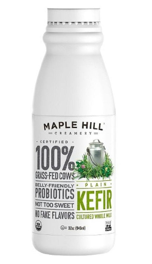 Maple Hill Creamery: Plain Whole Milk Kefir, 32 Oz