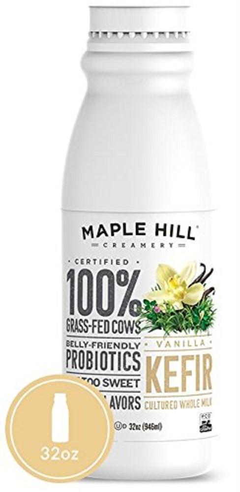 Maple Hill Creamery: Vanilla Whole Milk Kefir, 32 Oz