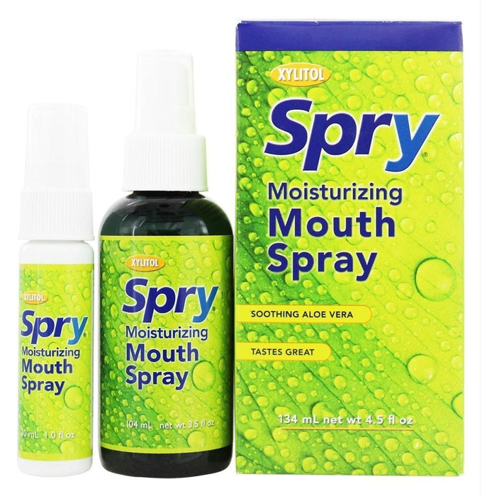 Spry: Moisturizing Mouth Spray 2 Count, 4.5 Oz