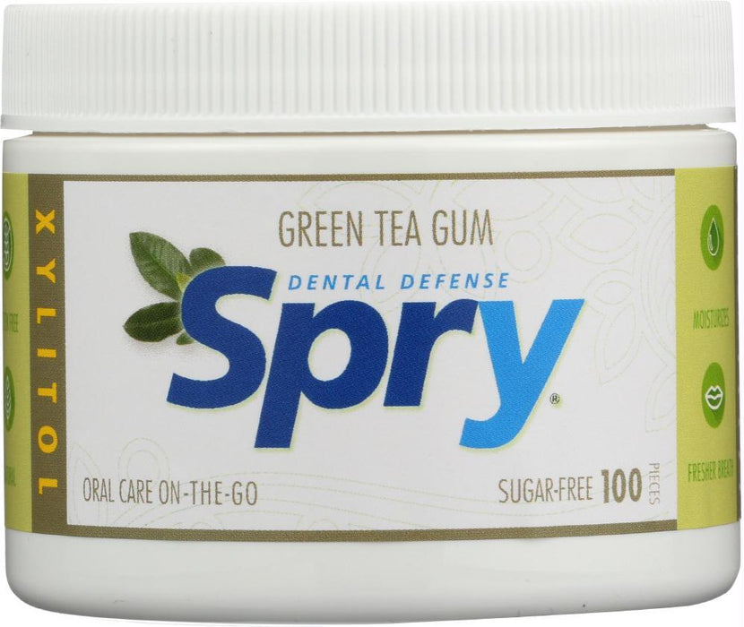 Spry: Gum Green Tea 100ct (100.000 Pc)