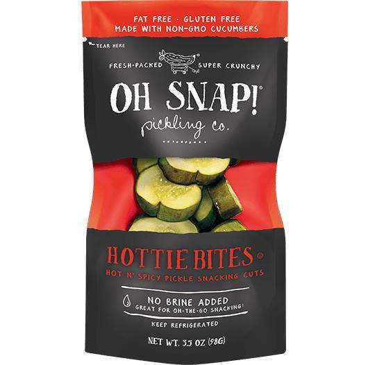 Oh Snap: Hottie Bites Hot & Spicy Pickle, 3.5 Oz