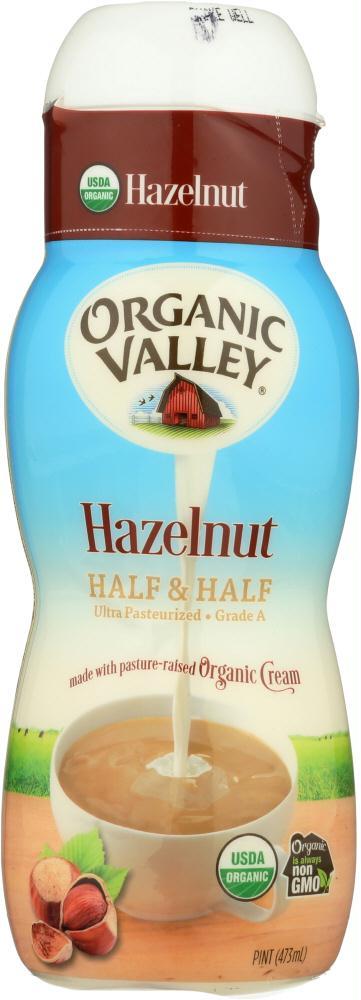 Organic Valley: Half And Half Hazelnut (16.000 Oz)