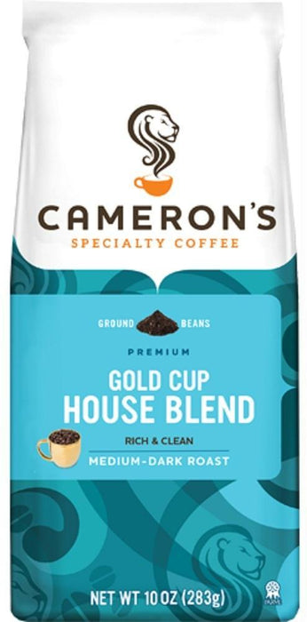 Camerons Coffee: House Blend Ground Coffee, 10 Oz