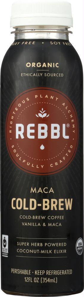 Rebbl Inc: Elixir Maca Cold Brew Organic, 12 Fl Oz