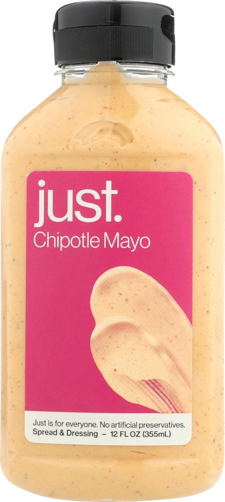 Just Mayo: Mayo Premium Chipotle, 12oz