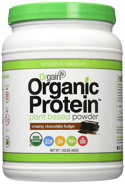 Orgain: Protein Powder Chocolate Fudge, 1.02 Lb