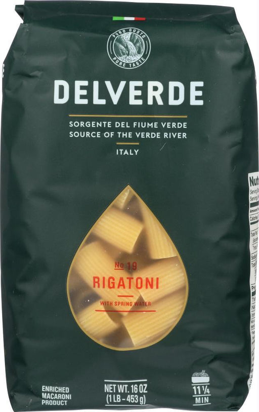 Del Verde: Rigatoni Pasta Box, 16oz