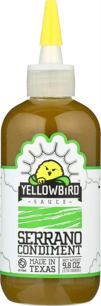 Yellowbird Sauce: Sauce Chili Serrano (9.800 Oz)