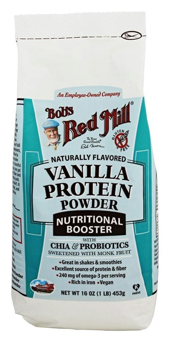 Bob's Red Mill: Protein Powder Nutritional Booster Vanilla, 16 Oz