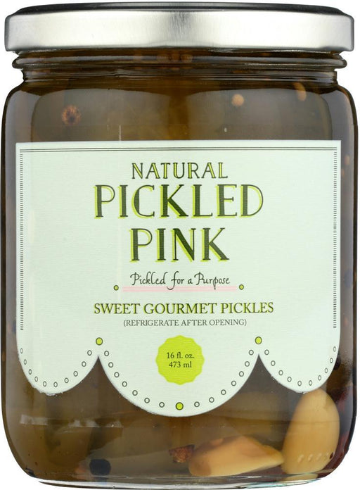 Pickled Pink Foods Llc: Pickles Sweet Gourmet (16.000 Oz)