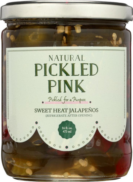 Pickled Pink Foods Llc: Jalapenos Sweet Heat (16.000 Oz)