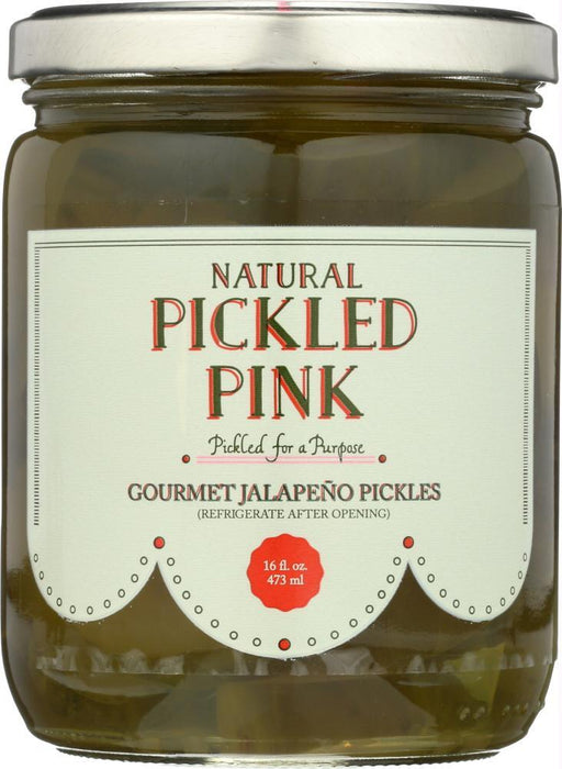 Pickled Pink Foods Llc: Pickles Gourmet Jalapeno (16.000 Oz)