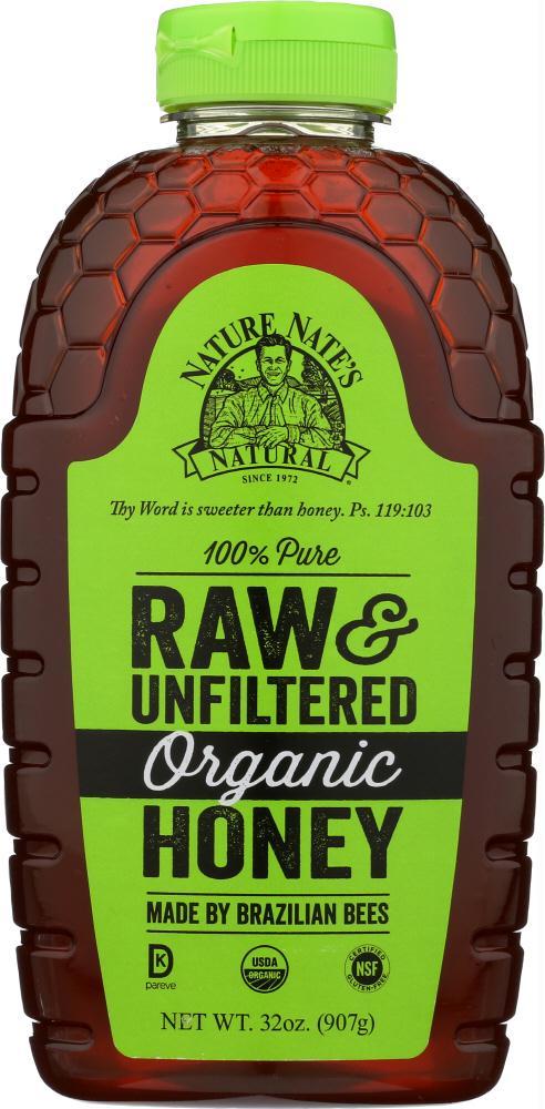 Nature Nates: Organic Honey, 32 Oz