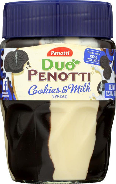 Penotti: Chocolate Cookies & Milk Spread, 12.3 Oz