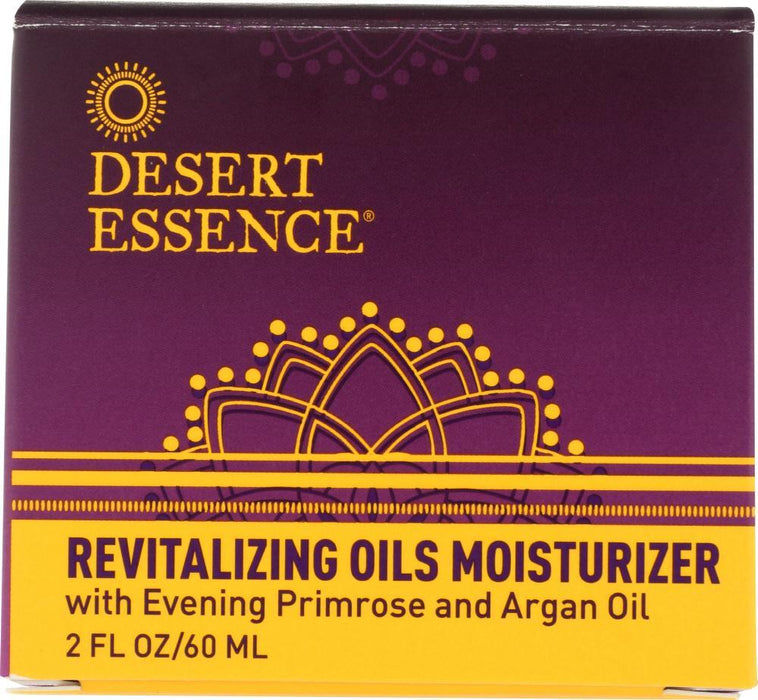 Desert Essence: Revitalizing Oils Moisturizer, 2 Fo