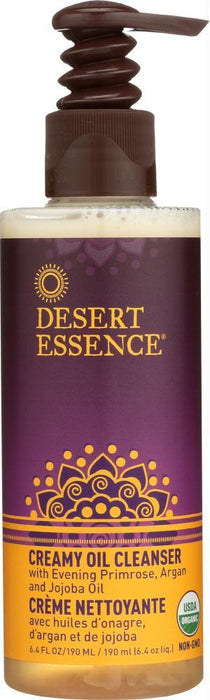 Desert Essence: Creamy Oil Cleanser, 6.4 Fo