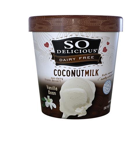 So Delicious: Frozen Dessert Vanilla Bean, 32 Oz