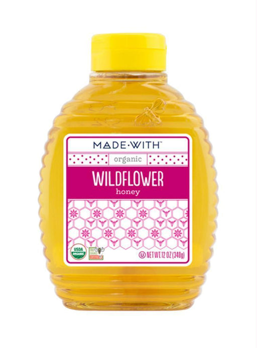 Made With: Organic Wildflower Honey, 12 Oz