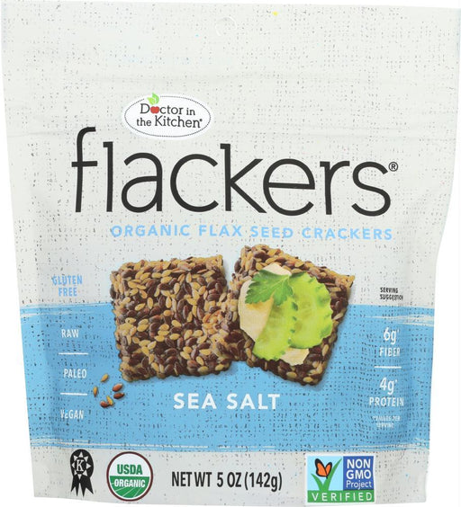 Doctor In The Kitchen: Cracker Sea Salt Flackers, 5 Oz