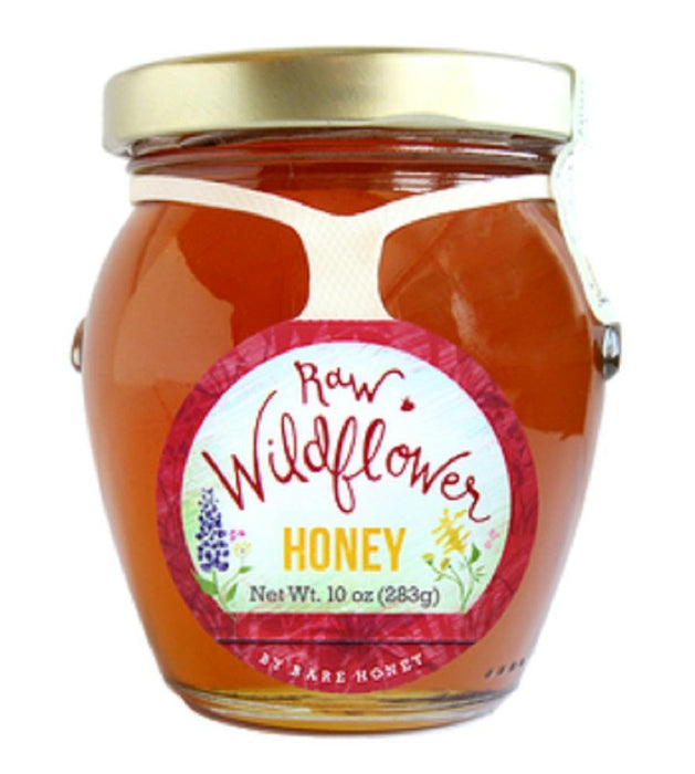 Bare Honey: Raw Wildflower Honey, 10 Oz