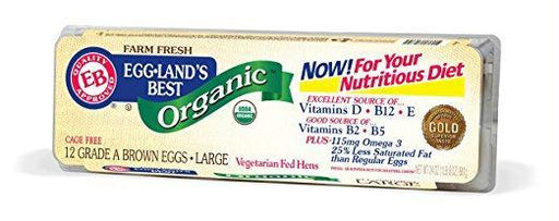 Egglands Best: Eggs Brown Aa Large Organic, 1 Dz