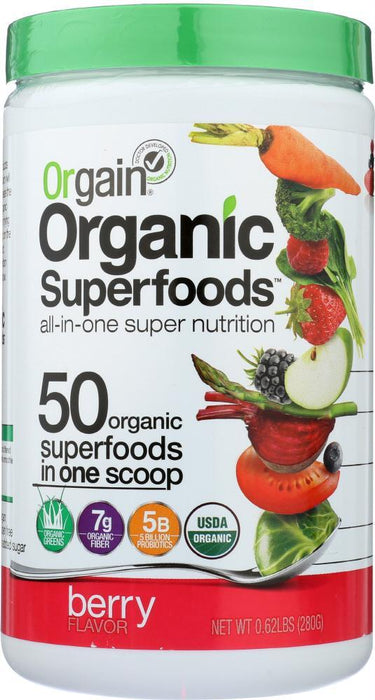 Orgain: Superfoods Berry Org, 9.92 Oz