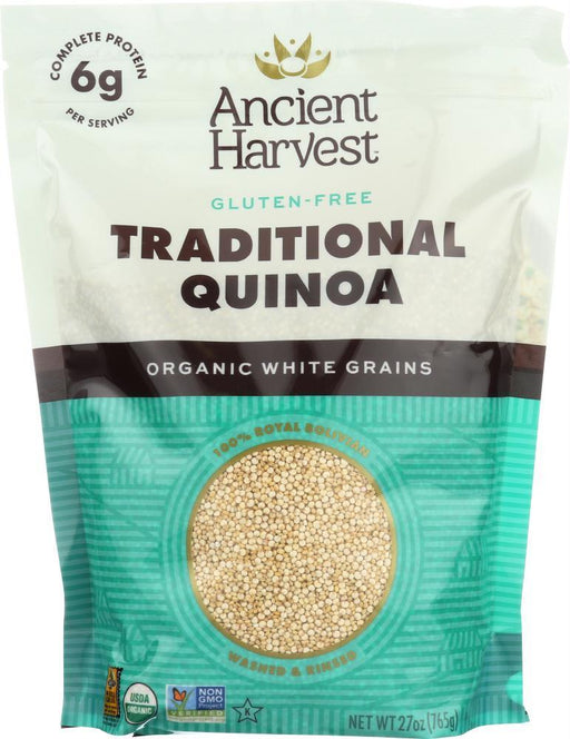 Ancient Harvest: Quinoa White, 27 Oz