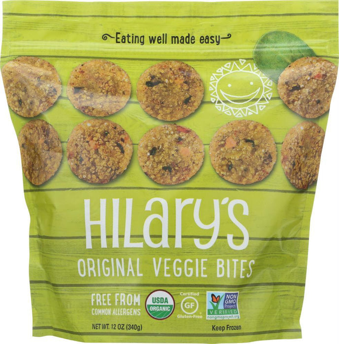 Hilarys Eat Well: Original Veggie Bites, 12 Oz