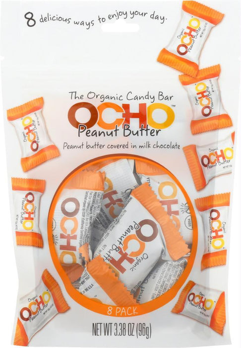 Ocho Candy: Peanut Butter Candy Organic, 3.5 Oz