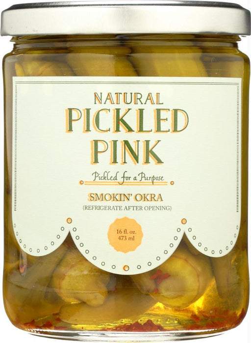 Pickled Pink Foods Llc: Okra Pickled (16.000 Oz)