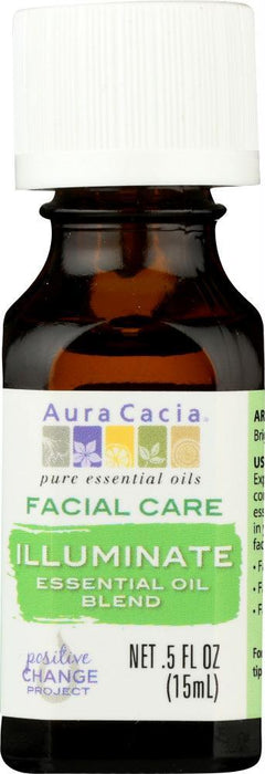 Aura Cacia: Essential Oil Facial Illuminate 0.5 Oz