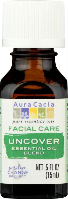 Aura Cacia: Essential Oil Facial Uncover 0.5 Oz