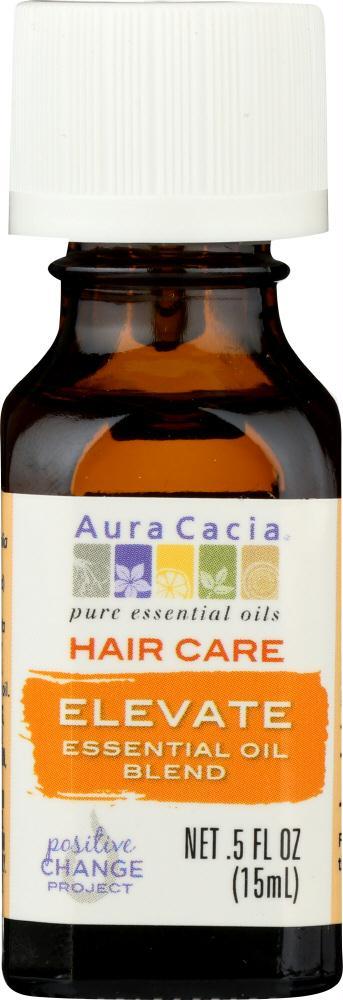 Aura Cacia: Essential Oil Hair Care Elevate 0.5 Oz