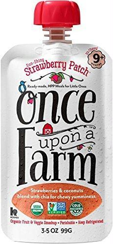 Once Upon A Farm: Strawberry Sun Shiny 9+ Months, 3.2 Oz