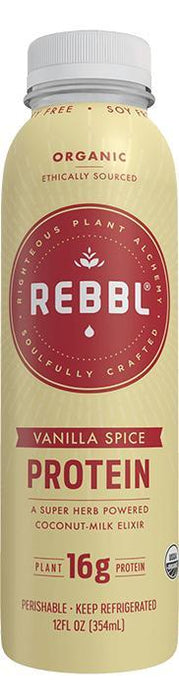 Rebbl Inc: Drink Protein Vanilla Spice, 12 Fo