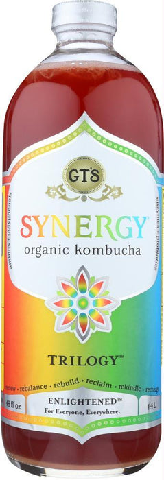 Gt’s Enlightened Kombucha: Organic Synergy Trilogy, 48 Oz