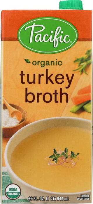 Pacific Foods: Broth Turkey Gf Org (32.000 Oz)