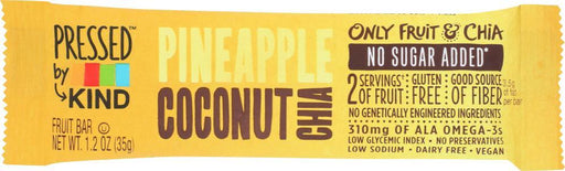 Kind: Pineapple Coconut Chia Pressed Bar, 1.2 Oz