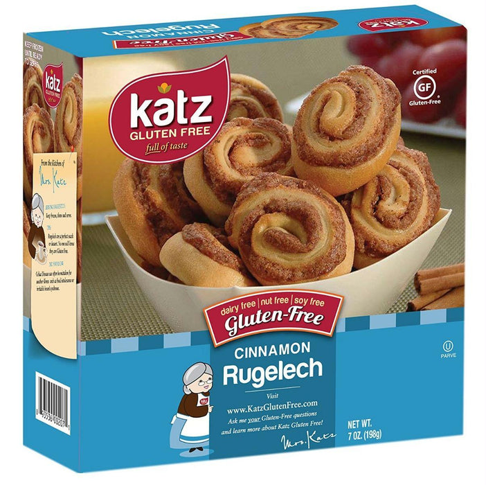 Katz: Gluten Free Cinnamon Rugelech, 7 Oz