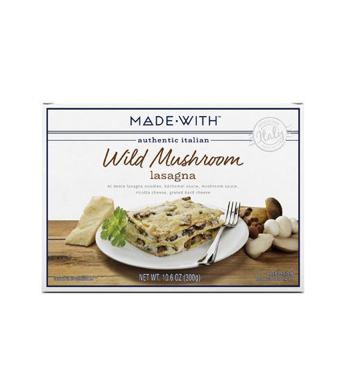 Made With: Wild Mushroom Lasagna Entree, 10.6 Oz