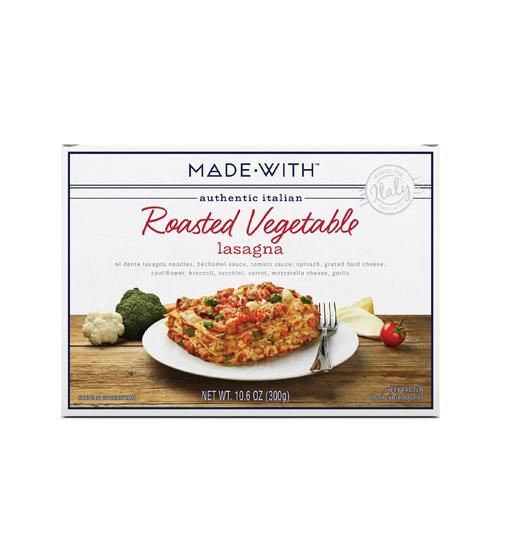 Made With: Roasted Vegetable Lasagna Entree, 10.6 Oz