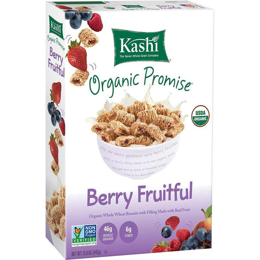 Kashi: Organic Promise Cereal Berry Fruitful, 15.6 Oz