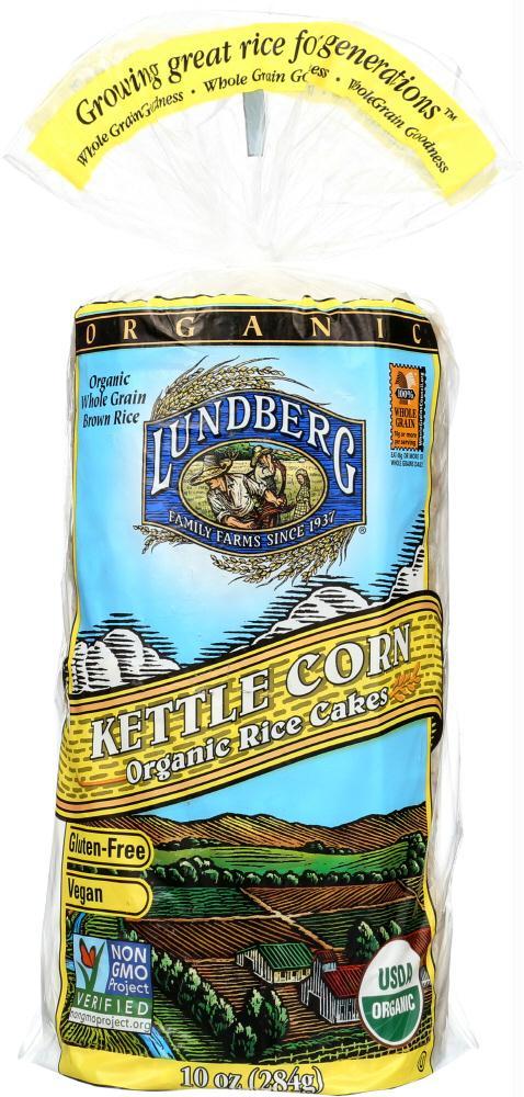 Lundberg: Kettle Corn Rice Cake, 10 Oz