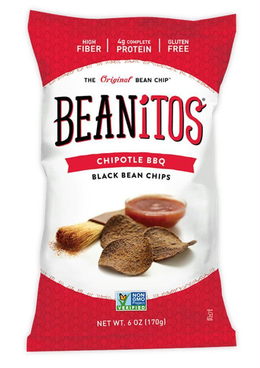 Beanitos: Black Bean Chips Chipotle Bbq, 6 Oz